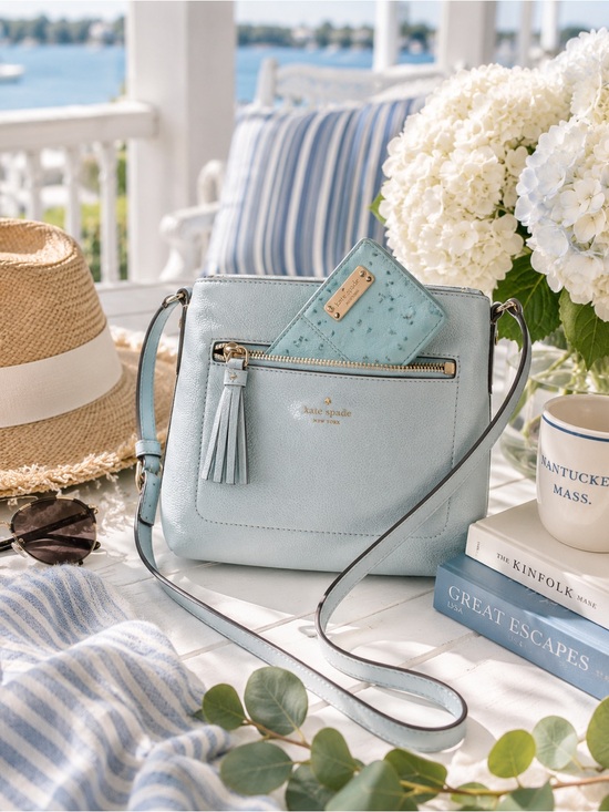 kate spade Handbags - Kate Spade Chester Street Dessi Crossbody Bag Light Aqua